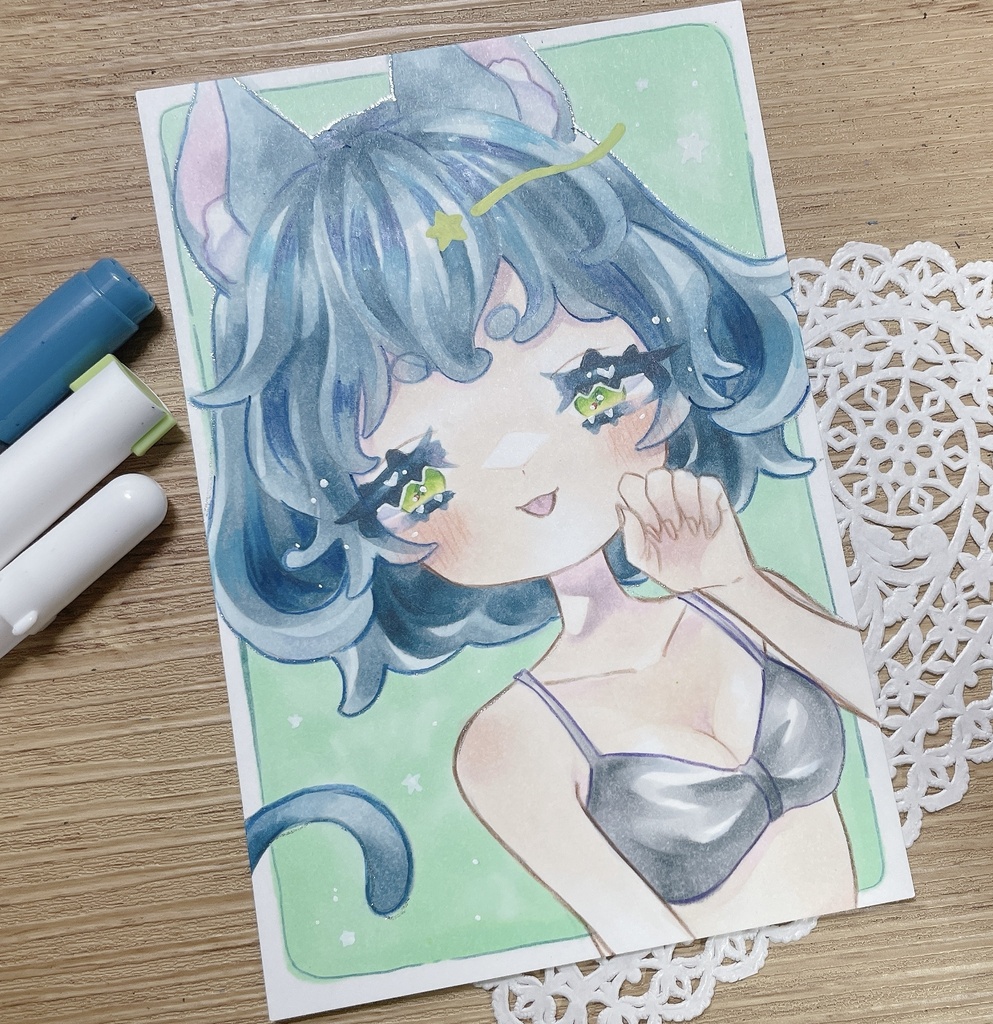 【原画】👙🐈🩵