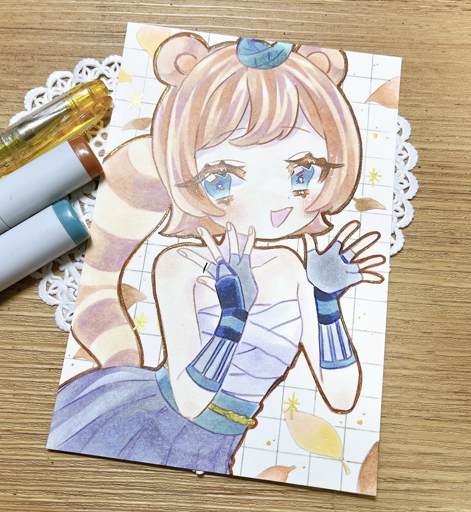 【原画】たぬきっ子🍃