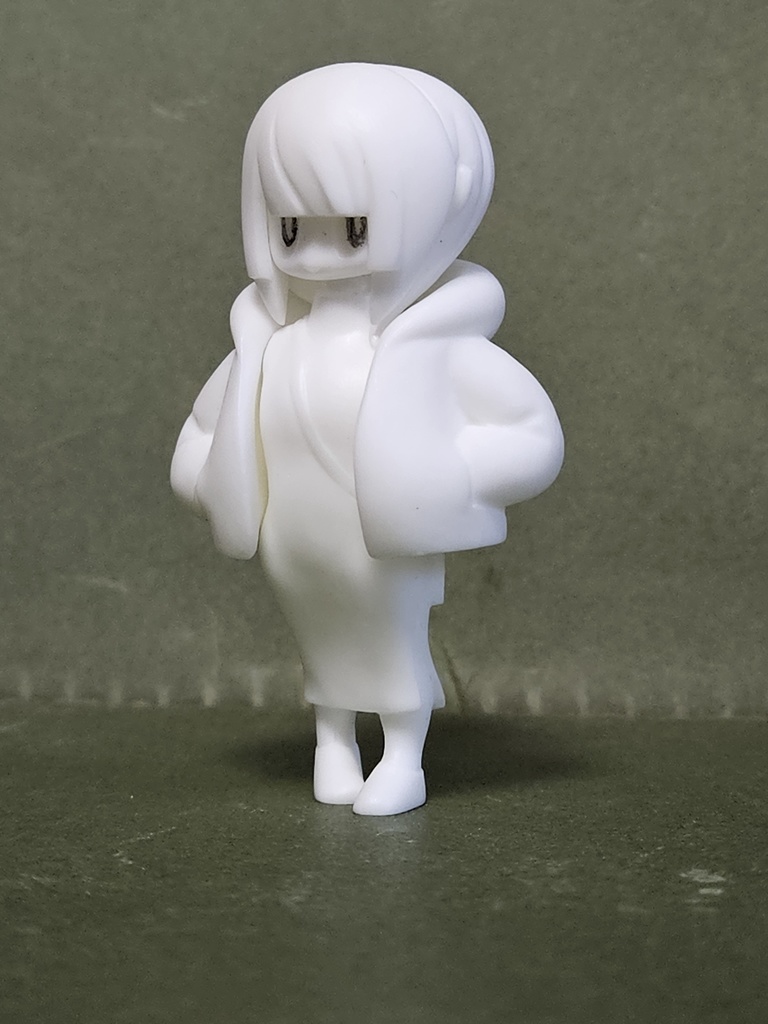 ニットワンピ姫カットちゃん　モーブズ