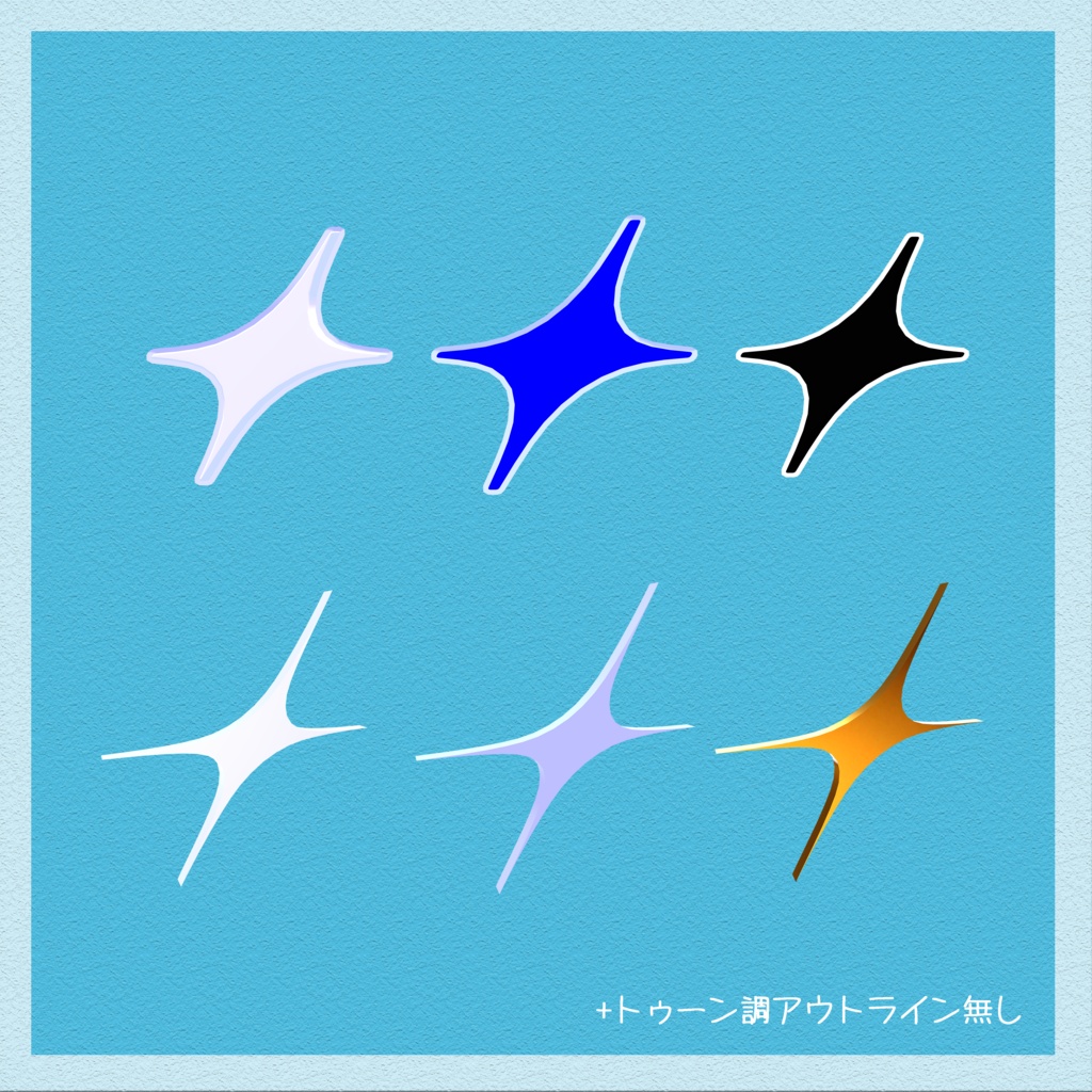 「Punk Star」 星型ヘアピン