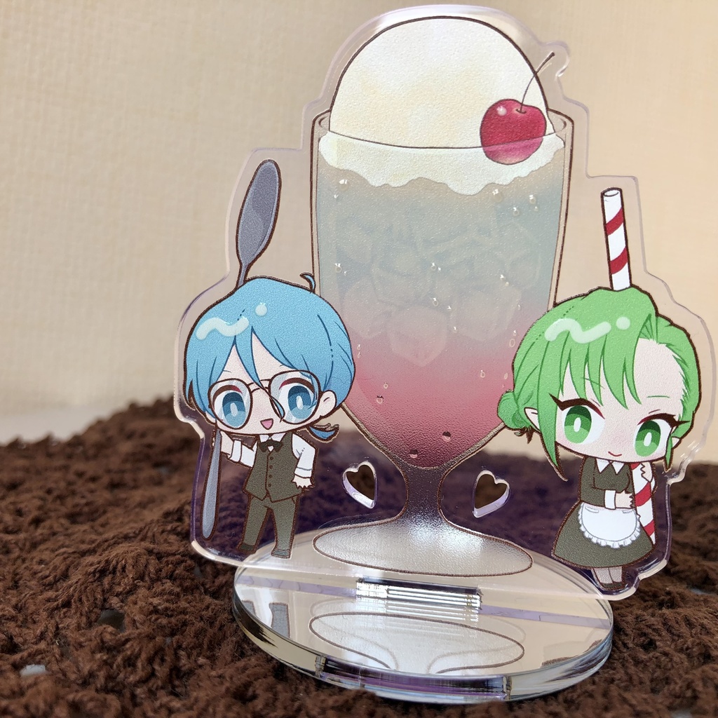マクミリ喫茶店アクリルスタンド