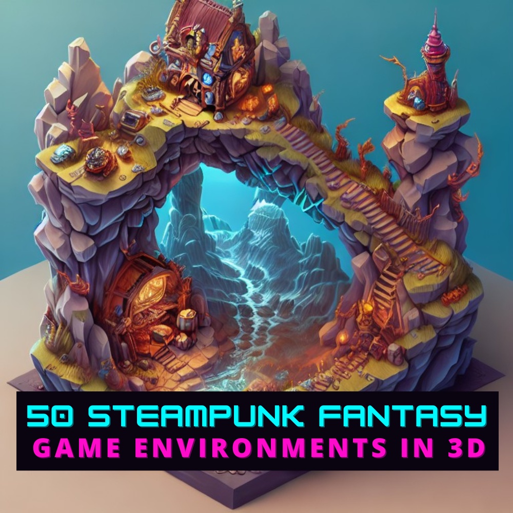 Valualla's Steampunk Fantasy: 3D Game Assets | ヴァルアラのスチームパンクファンタジー：3Dゲームアセット