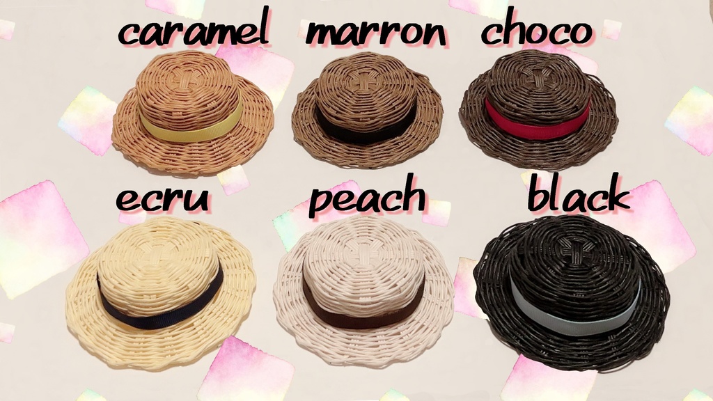 ぬいのカンカン帽👒