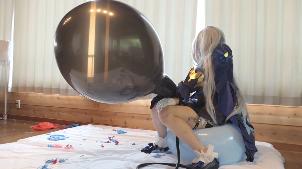 フ〇ーナ風船責め3連発