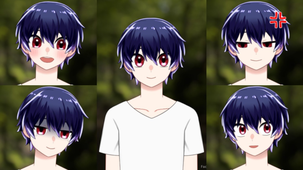 Facerig用Live2Dアバター簡易作成キット