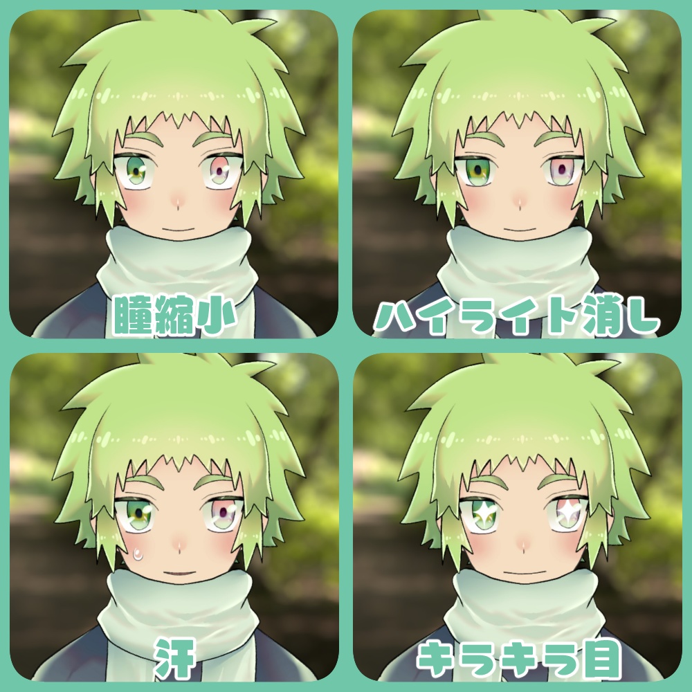 FaceRig対応Live2Dモデル/mori