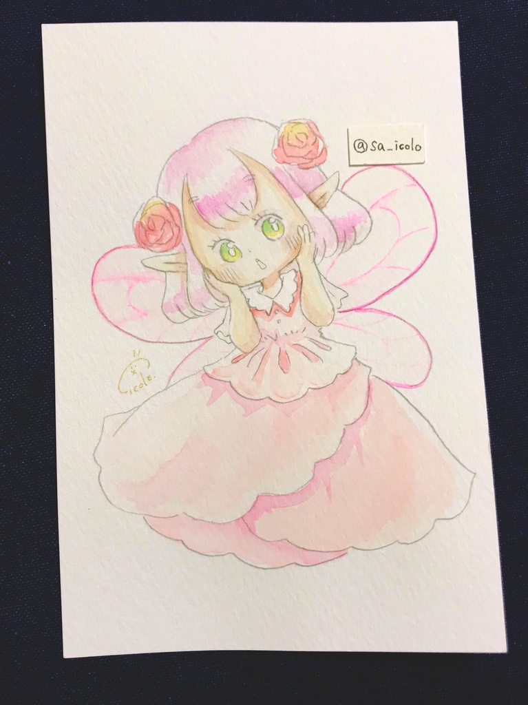 ドローイング"妖精シリーズ"