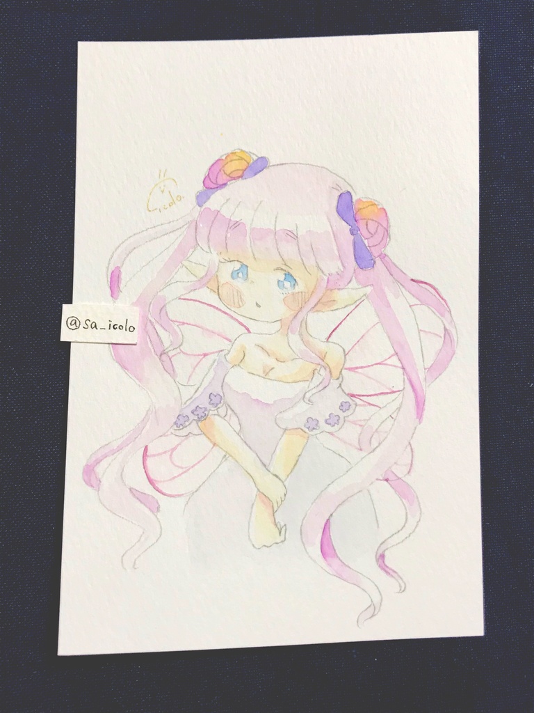 ドローイング"妖精シリーズ"