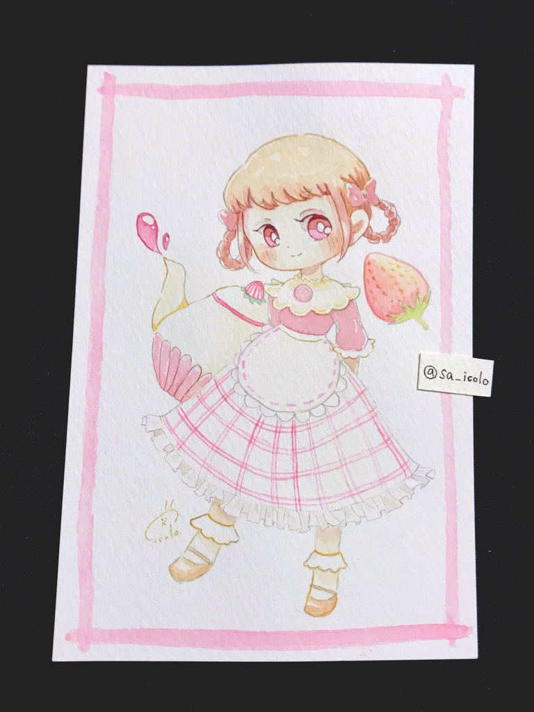 ドローイング "紅茶シリーズ"