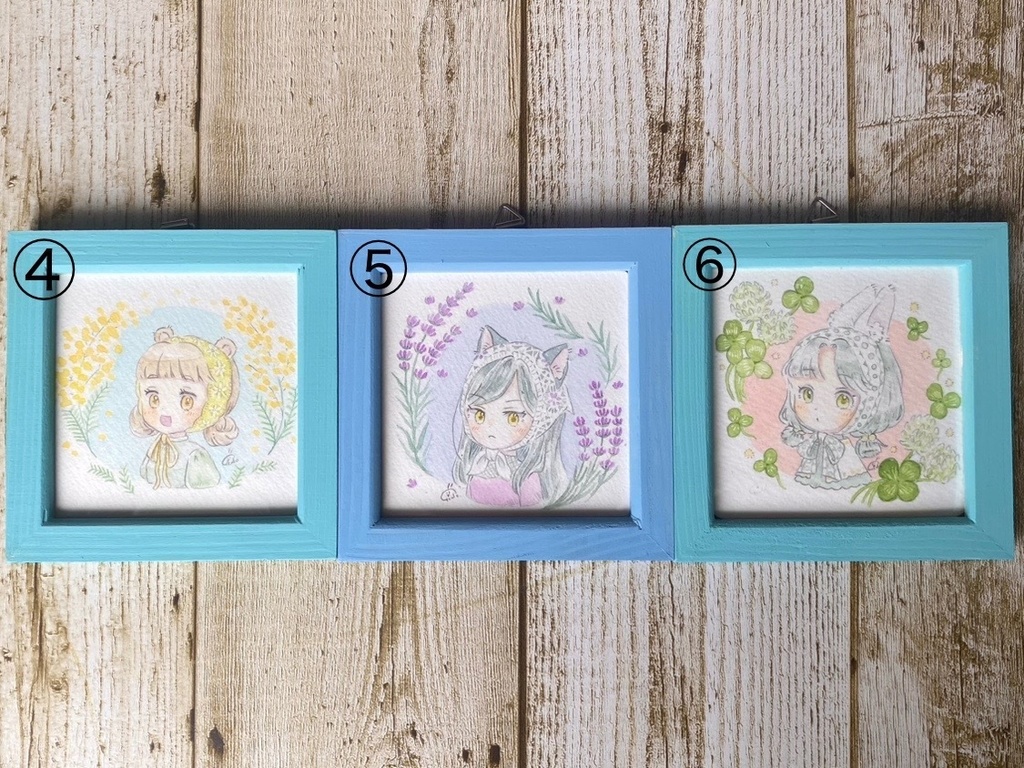 けもみみ×バブーシュカ 額装原画