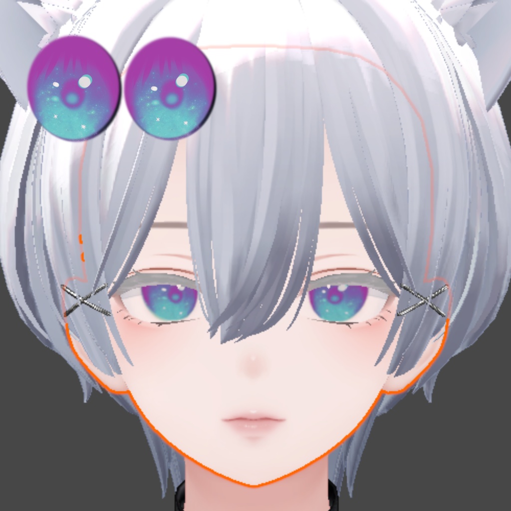 【20Avatar】 amas detoiles eye texture【10Color】