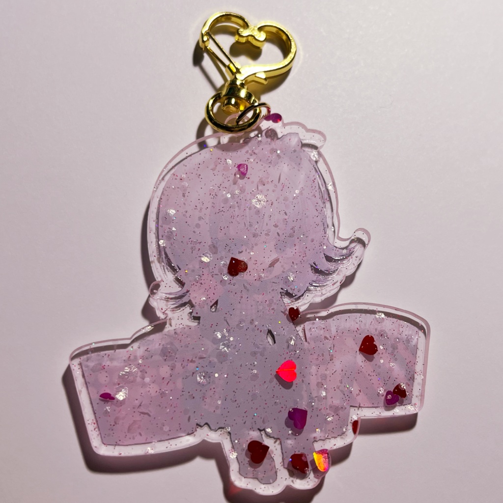 ちびキャラチョコレートアクリルキーホルダー