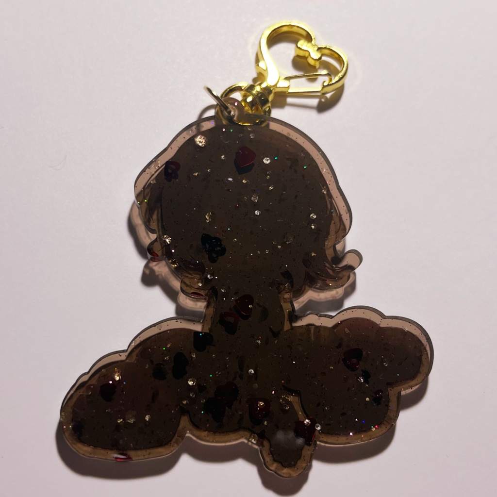 ちびキャラチョコレートアクリルキーホルダー