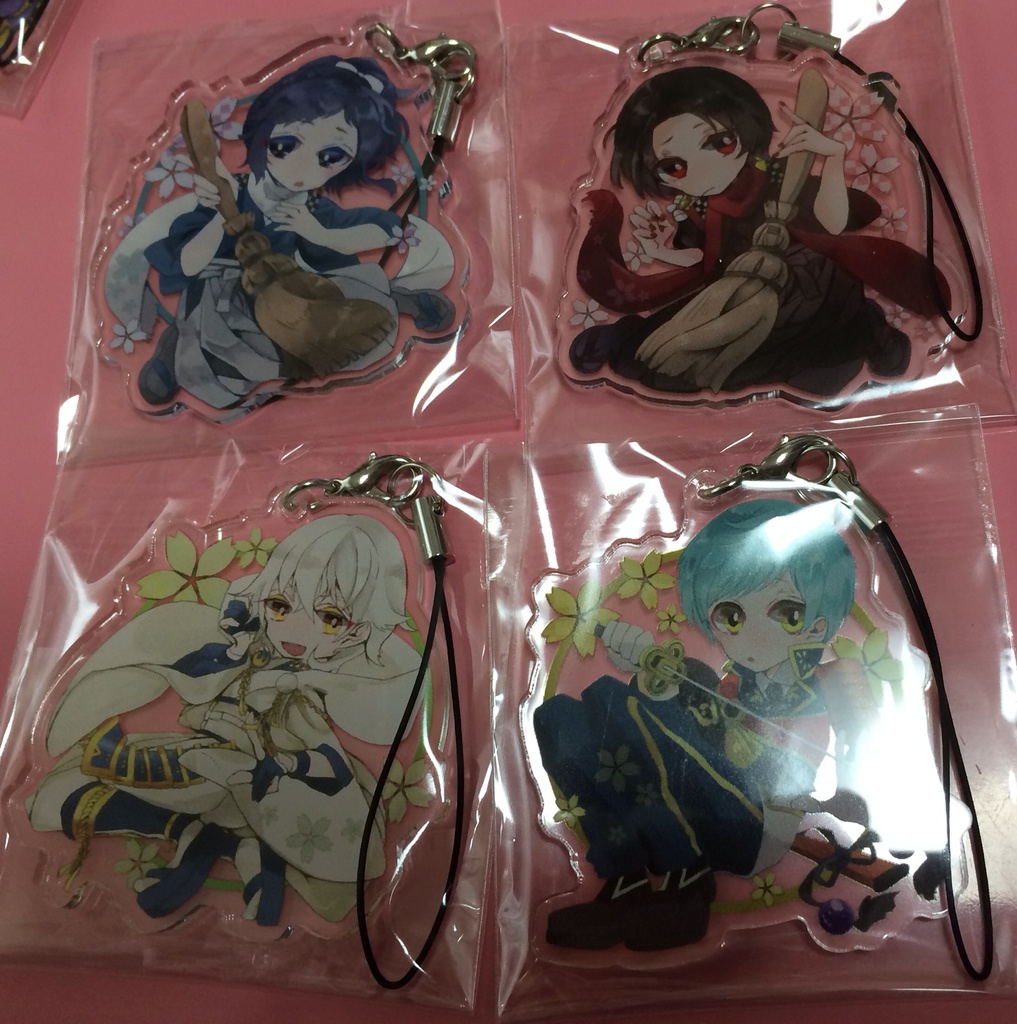 アクリルストラップ