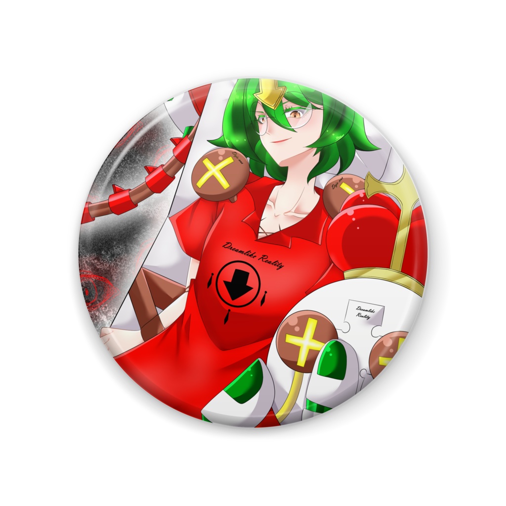 ベッドマン　缶バッジ①