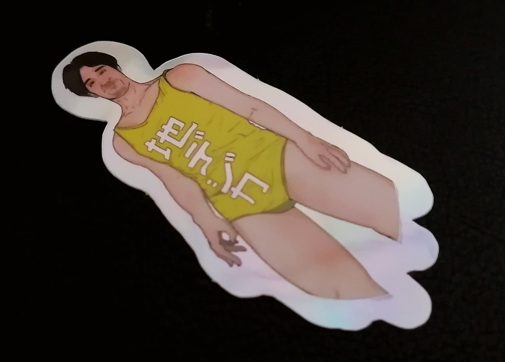 (完売)【限定版】ステッカー6種類 + キラバッチ + 電子書籍【だばちゃんスーパートリップセット】