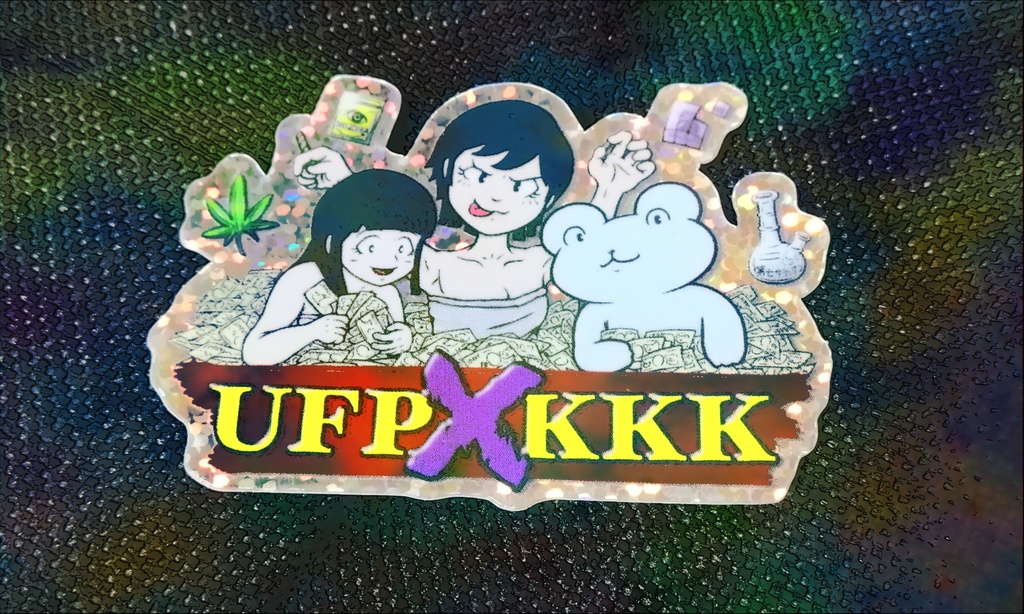 (残り3)【30セット限定】ステッカー2種+マグネット2種+リフレクターバッジ+電子書籍【だばちゃんステッカーセット】