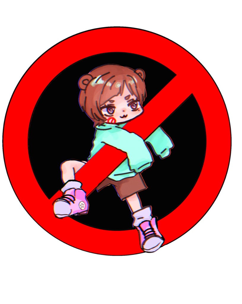 あぶくまちゃんステッカー