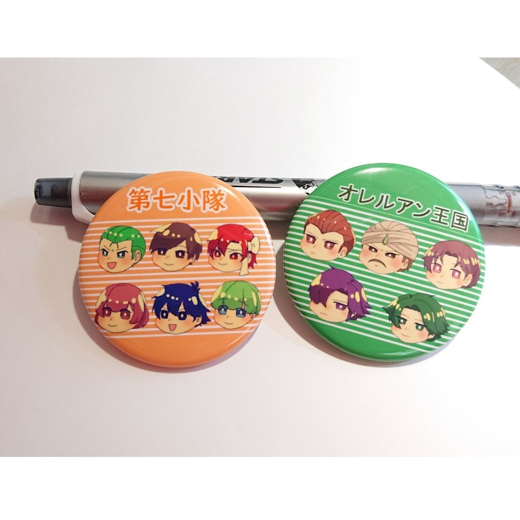 オレルアン 缶バッチ