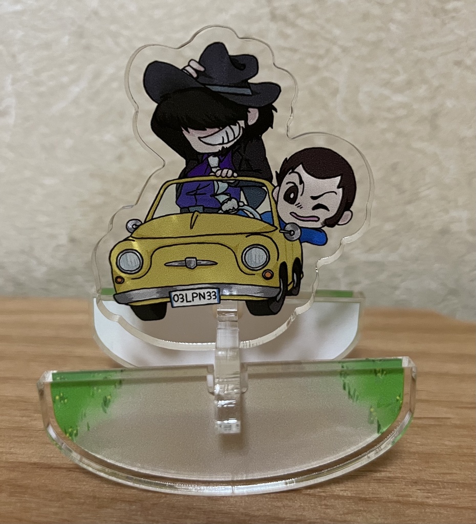 ルパン&次元　ゆらゆらアクリルスタンド