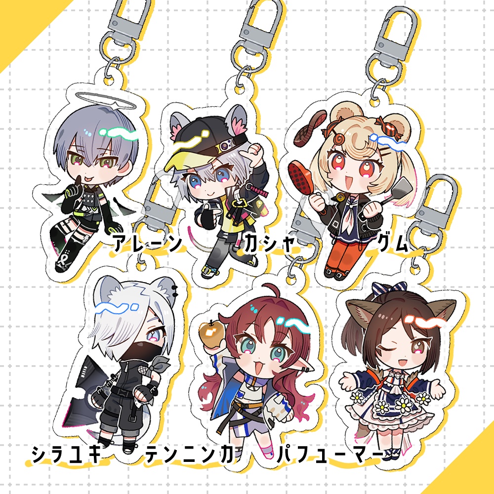 ☆4オペレーター　アクリルキーホルダー(全6種類)