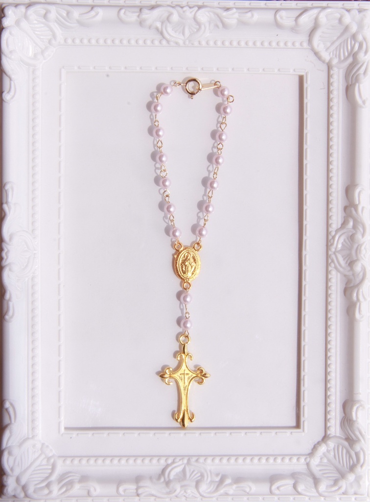 ロザリオ(ピーチピンク)