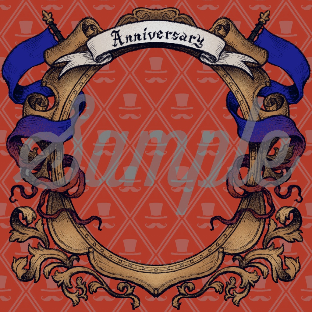 【アイコン素材】アニバーサリーデコレーション3