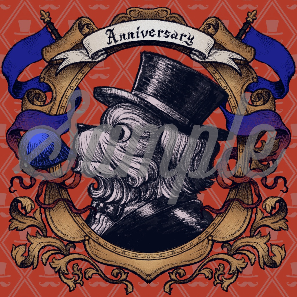 【アイコン素材】アニバーサリーデコレーション3