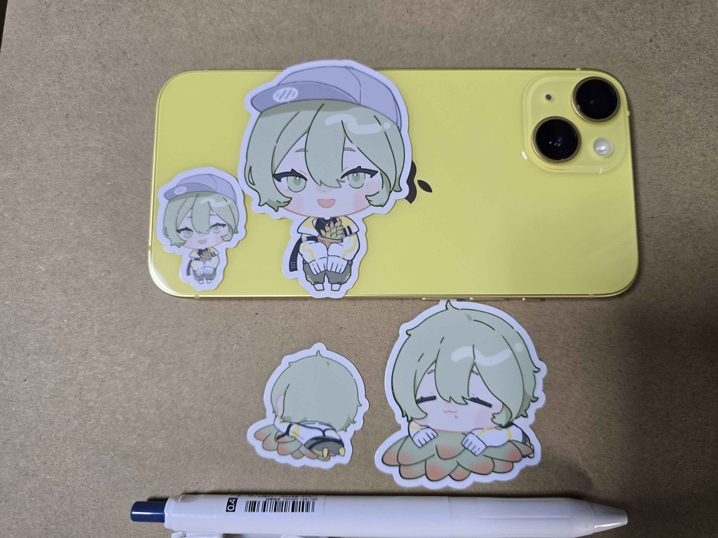 大きめスマホステッカー