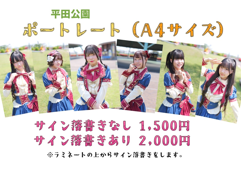 平田公園ポートレート(A4サイズ)