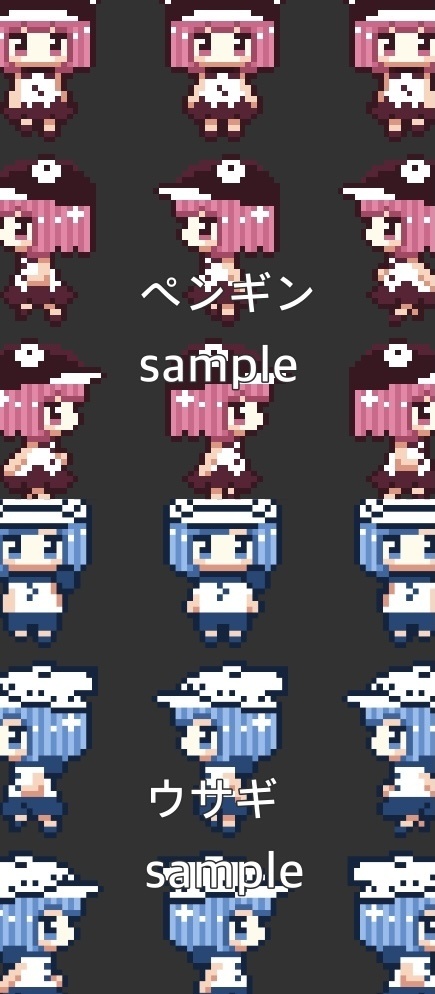 [思ひ出]まちゅむら祭 ドット絵アバター