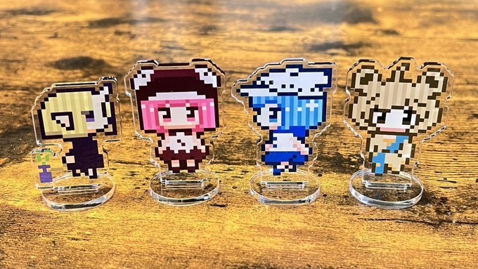 ドットがアクスタに！？