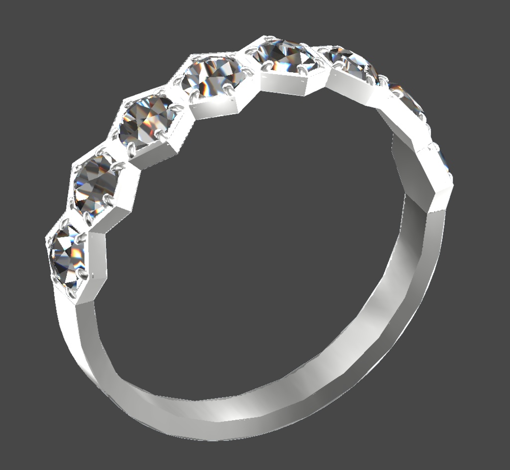 Hexagon Ring