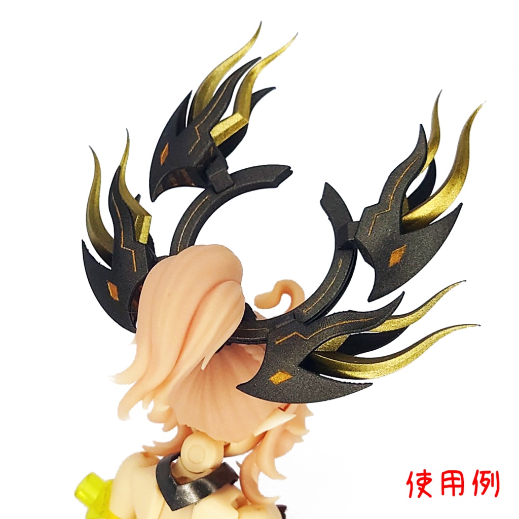 朱羅/皇巫專用 髪パーツVol.3 女王style (含王冠 Ver.) (2nd Batch: Jul)発送期間本文参照