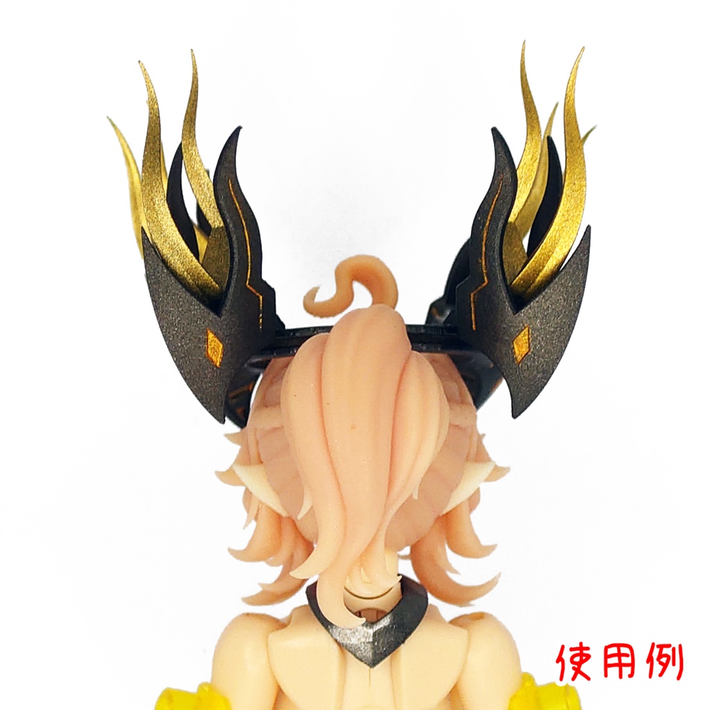 朱羅/皇巫專用 髪パーツVol.3 女王style (含王冠 Ver.) (2nd Batch: Jul)発送期間本文参照