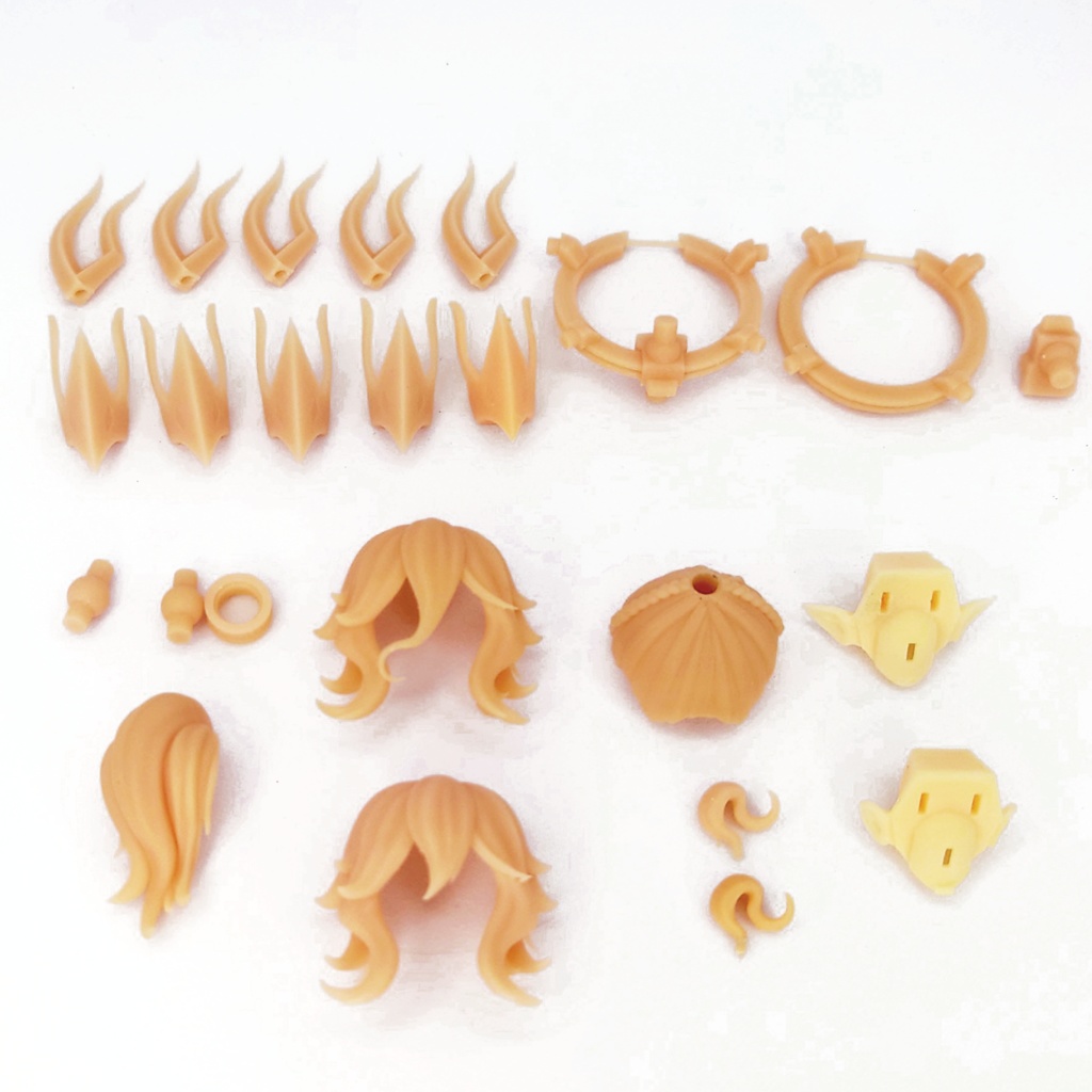 朱羅/皇巫專用 髪パーツVol.3 女王style (含王冠 Ver.) (2nd Batch: Jul)発送期間本文参照