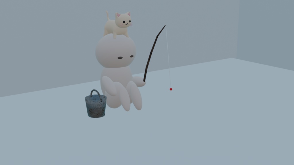 釣りおじさん　ミニマスコット