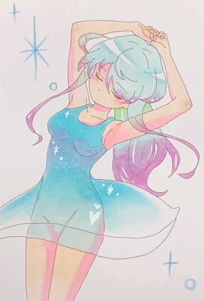 クラゲ(原画)