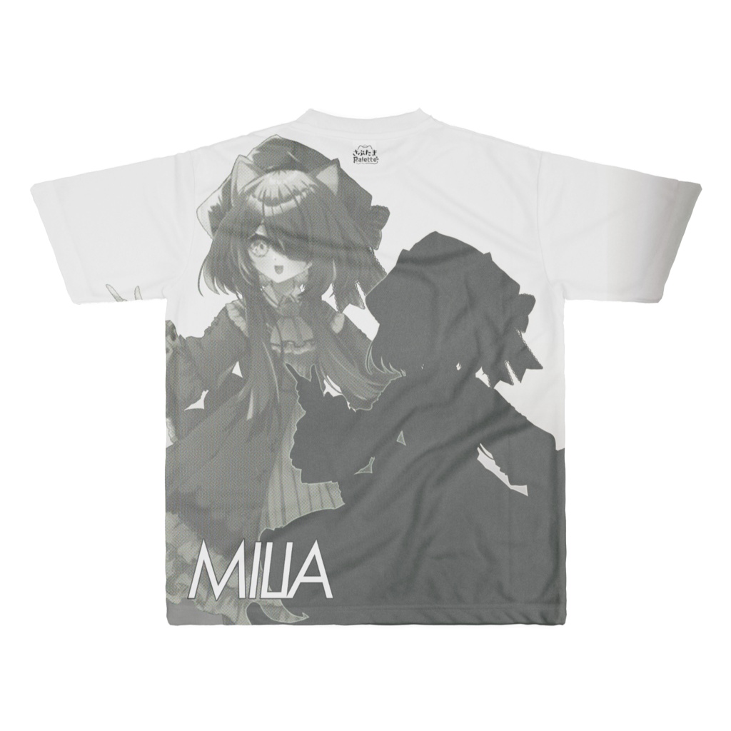 ミーリアフルグラTシャツ【XL】