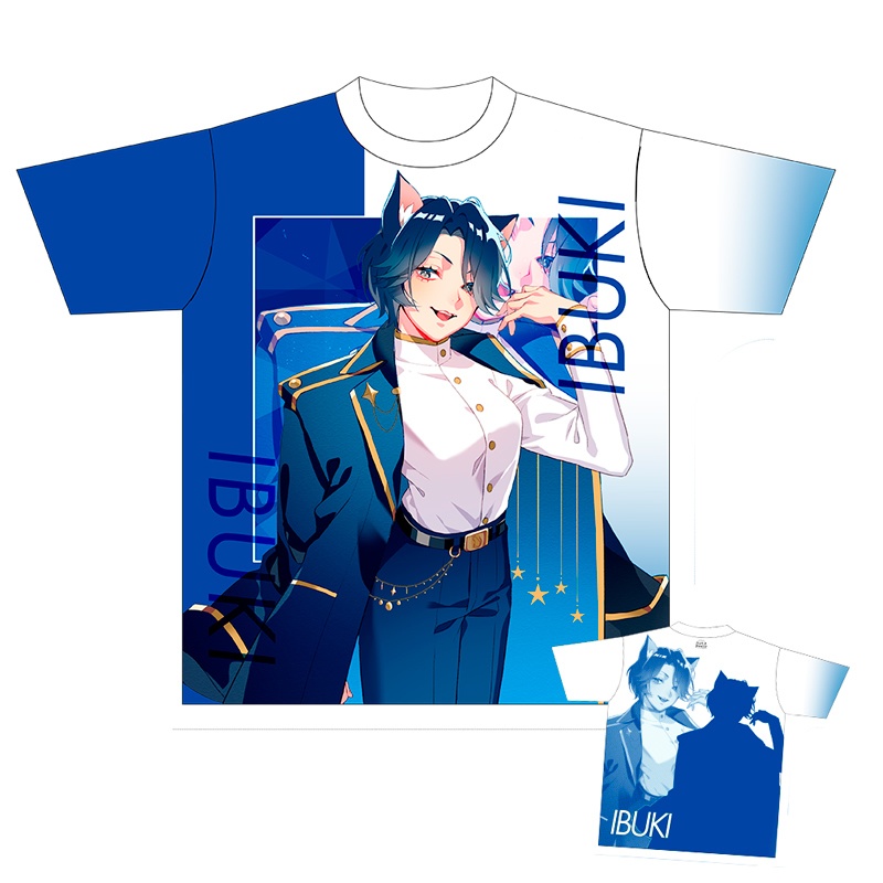 イブキフルグラTシャツ【XL】