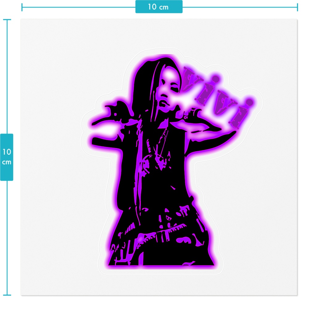 viviオリジナルステッカー