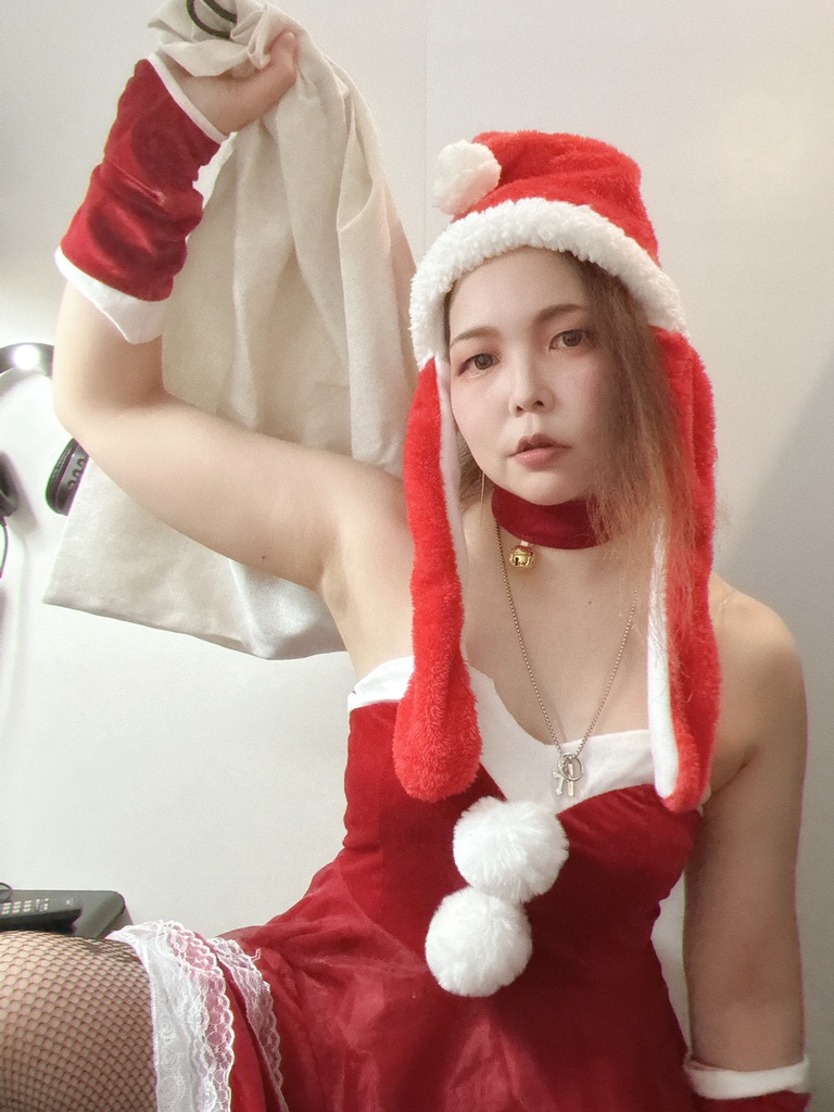 クリスマスコスプレ写真