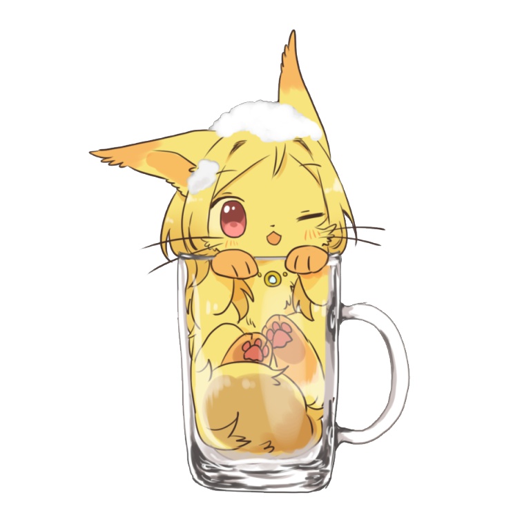 擬獣化アクキー(グラス莉緒)