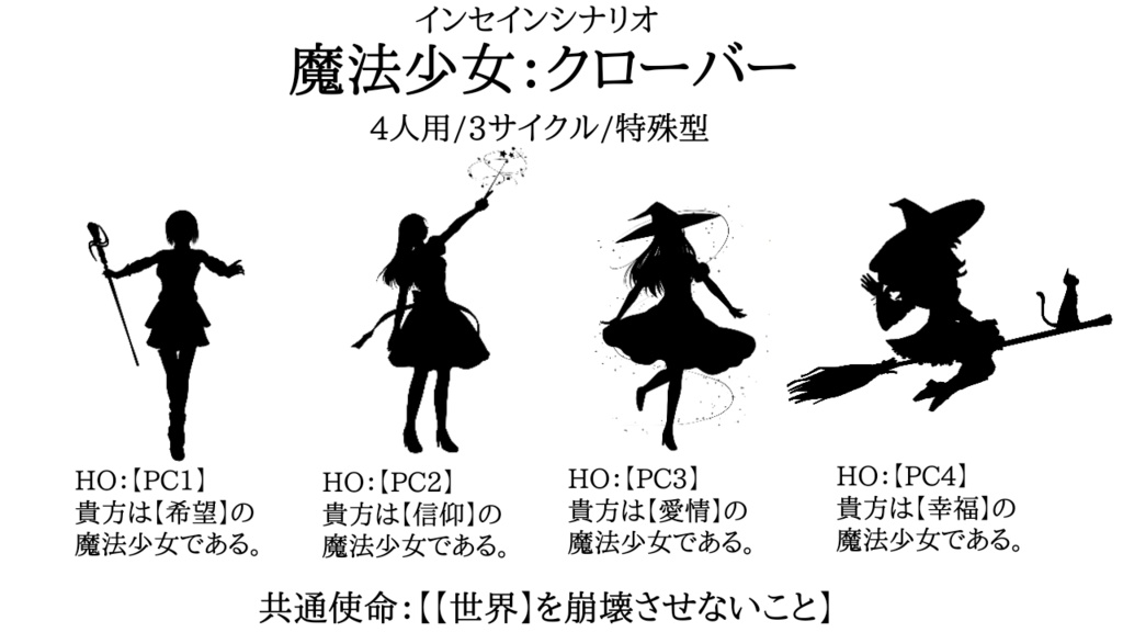 インセインシナリオ再録集『ムーン×クローバー×Ⅰ』