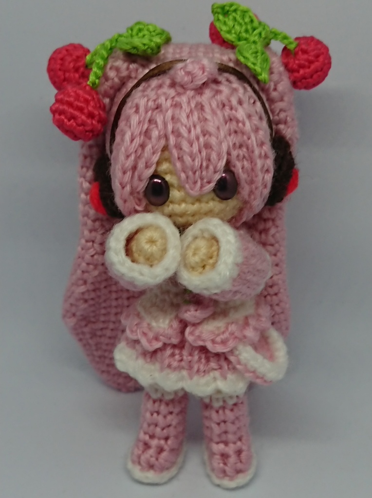 桜ミク あみぐるみ 【4/18 21:00~22:00】