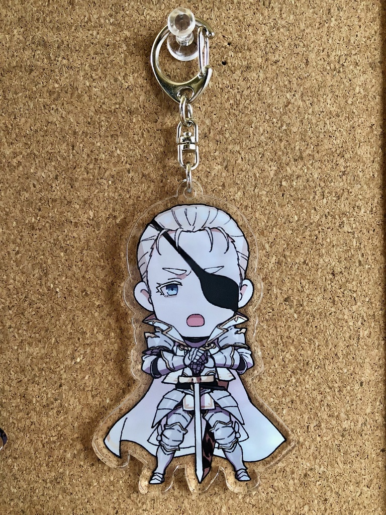 女騎士アクリルキーホルダー（Cタイプ）