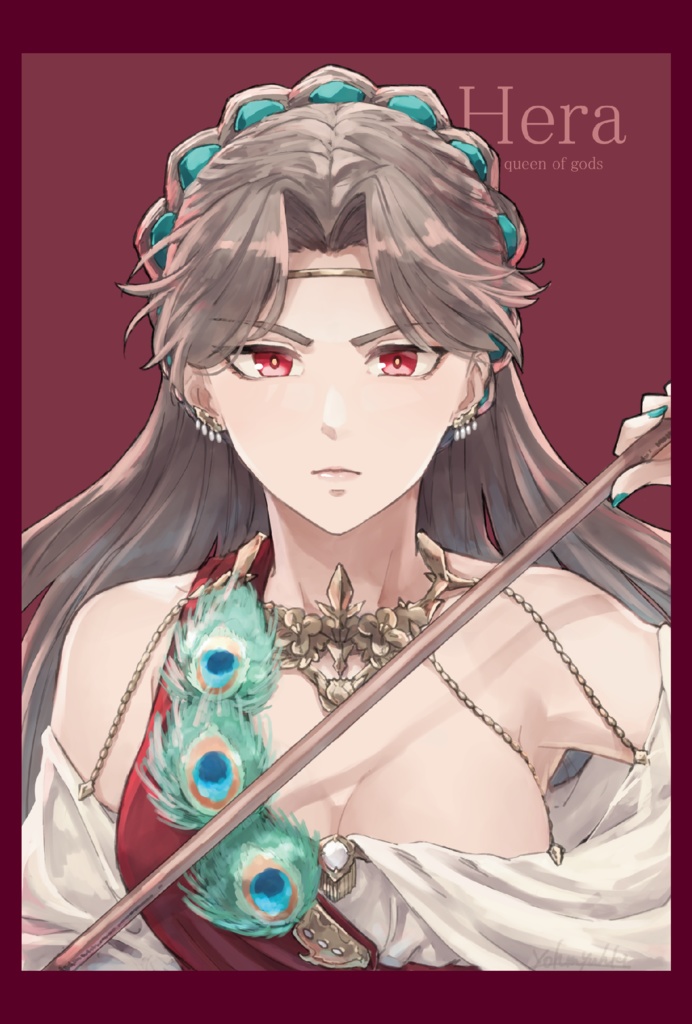 ギリシャ女神ポストカード