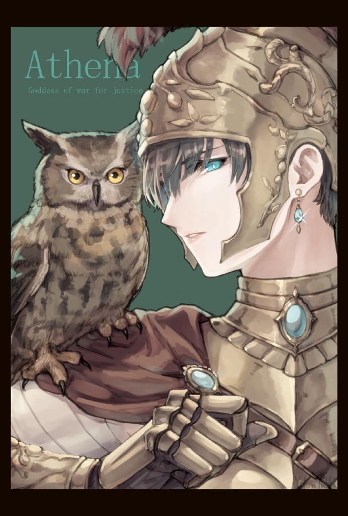 ギリシャ女神ポストカード