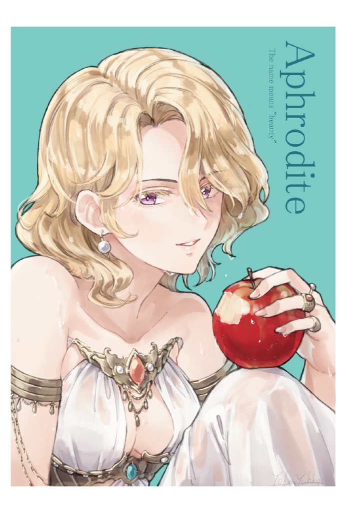 ギリシャ女神ポストカード