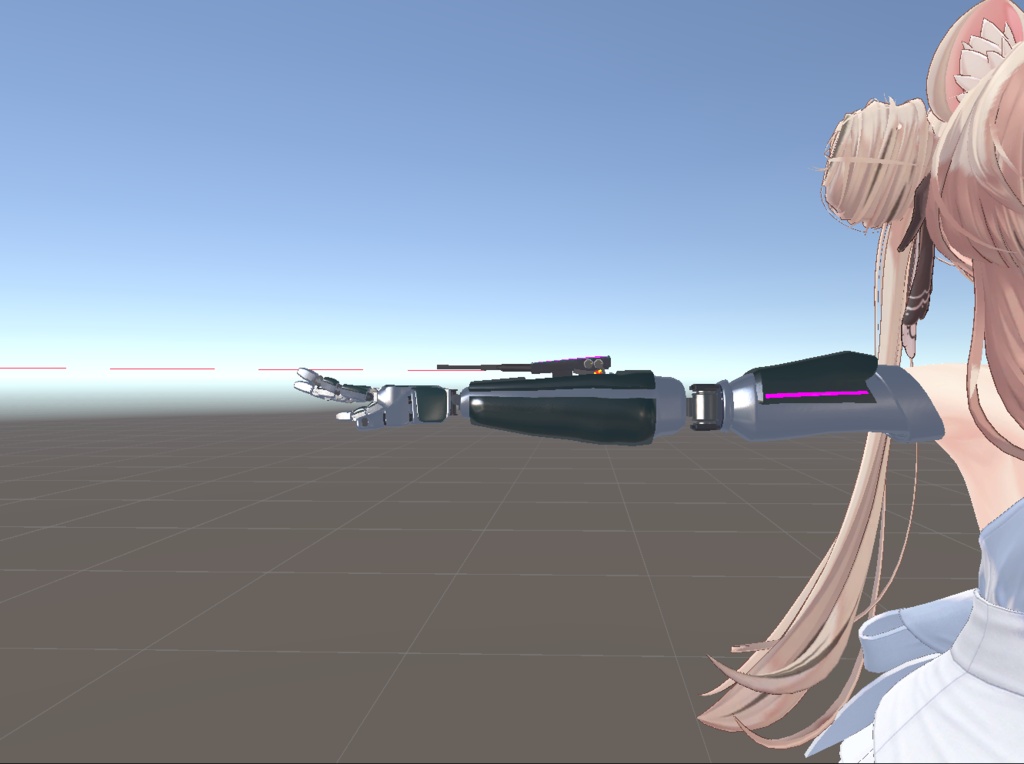 モジュール式サイバネティックアーム | Modular Cybernetic Arm | Particles Provided